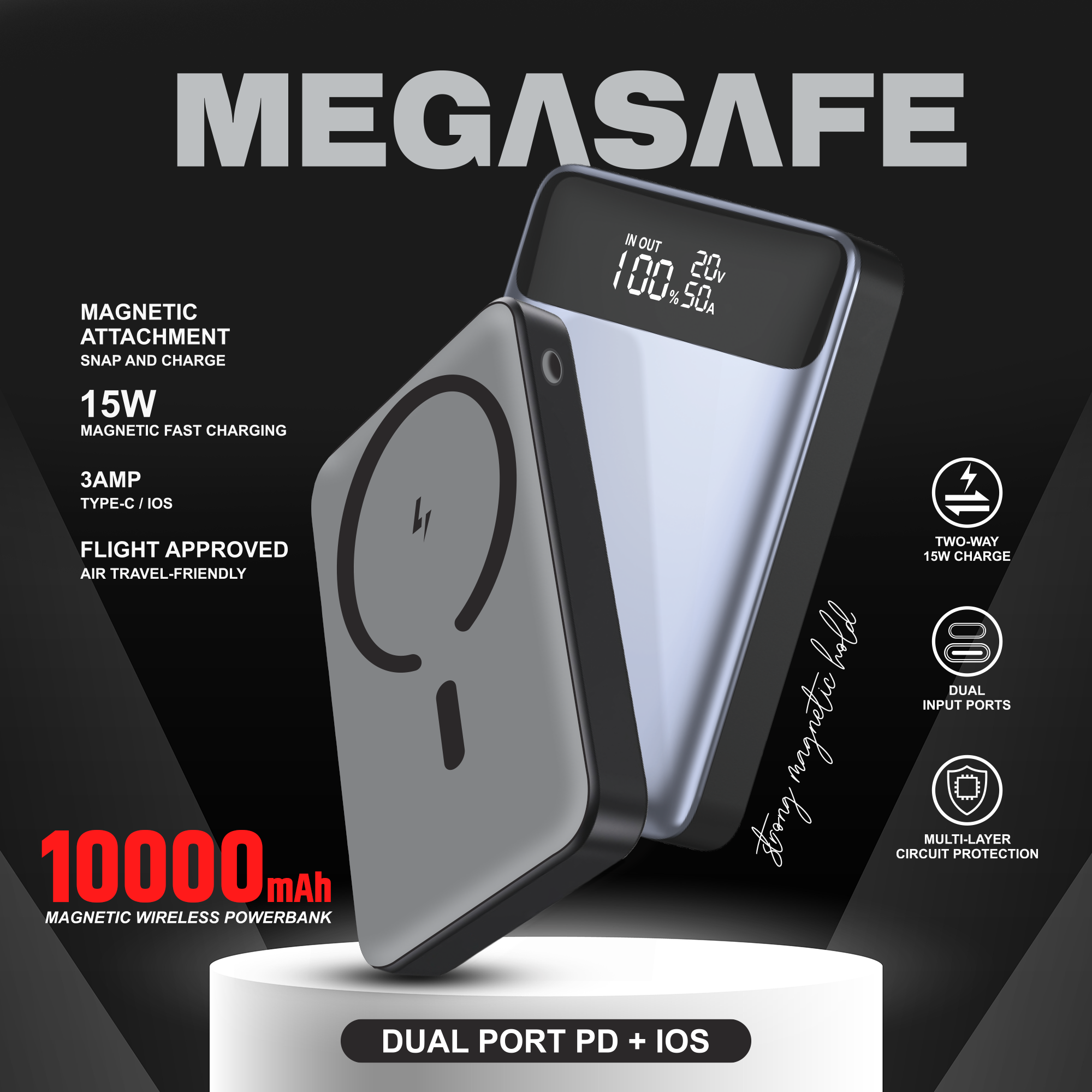 Megasafe Powerbank 22.5W