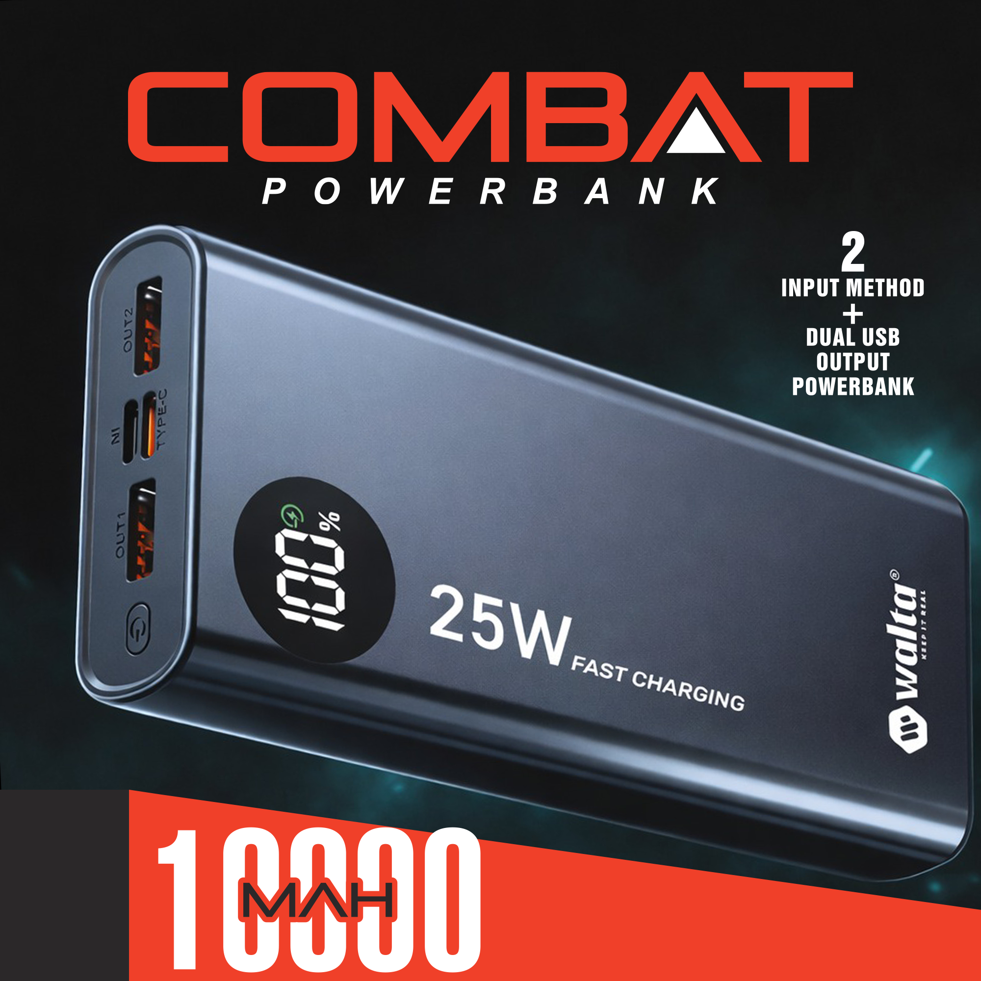 Combat 25W Powerbank